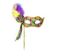 THINCAN Spectacles de fête Mascarade Masque facial Carnival de mariage Femmes Masque facial Halloween Festival Costume