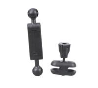 THINCAN Support d'extension de téléphone de voiture ergonomique et réglable - Joint à rotule de 17 mm - Pour borne de ligne de tableau de bord - Convient aux appareils de navigation