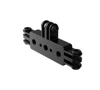 THINCAN Support rotatif 3 slots Grip Metal Live pour appareils photo de sport, équipement de photographie, montage simultané de la zone de prise de vue