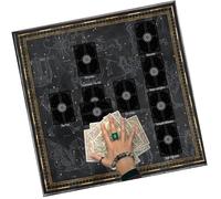 THINCAN Tarots Nappe Carte de Lecture Astrologies Tissu Autel Table Divine Carte Tissu Tapisserie Sorcellerie Fournitures