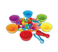 THINCAN Tri Game Counting Toy pour enfants Couleur Jouet cognition Jouet éducatif précoce Projet Mathématiques Jouet pour enfants Cadeau