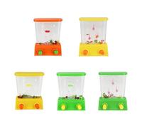 THINCAN Type de presse Water Hoop Jeu de jouets d'artisanat éducatifs pour la formation de la coordination des enfants Intérieur Portable Activité extérieure Jeu d'anneaux d'eau
