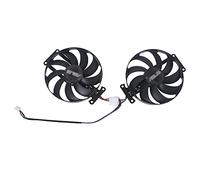 THINCAN Ventilateur de radiateur 88 mm pour refroidisseur 12 V T129215SU 4 broches 12 V 0 5 A Remplacement pour refroidisseur GTX1650 TI/S 2070