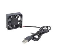 THINCAN Ventilateur de refroidissement léger 5 V USB 50 mm Débit d'air CFM Vitesse rapide Pour imprimante CPU électronique Durable USB Ventilateur de refroidissement pour électronique