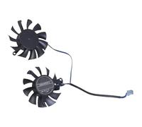 THINCAN Ventilateur GPU 50 mm 2 broches HA5510H12FZ DC12 V 0,3 A pour GTX1650 LPOCV1 Ventilateur de refroidissement de carte graphique