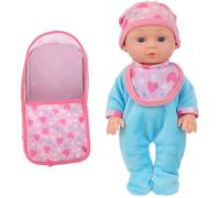 THINCAN Vinyle souple Roleplay Soin avec Vêtements pour Enfants Activité maternelle Activité Jeu parental Jouet Renaître 25 cm