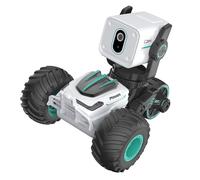 THINCAN Voiture longue distance pour enfants 720p Caméra vidéo en temps réel Camion de route Voiture de cascade rotative pour route sportive Voiture à distance Vidéo 720p