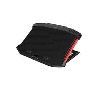 THINCAN X100 Support pliable pour ordinateur portable et tablette avec ventilateurs de refroidissement et isolation thermique pour ordinateur de bureau