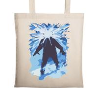 Thing Horror Movie Scary Halloween Poster Art Naturel Ecologique Coton Tote Bag Beige
