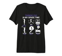 Thing I Do in My Spare Time Dancing Amateur de Danse T-Shirt Haut de Gamme