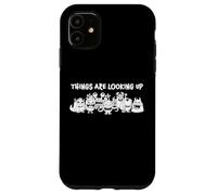 Things are Looking Up - Motif Monstre Mignon et Amusant pour Halloween Coque pour iPhone 11