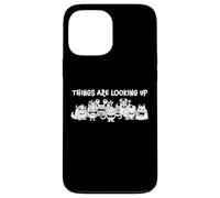 Things are Looking Up - Motif Monstre Mignon et Amusant pour Halloween Coque pour iPhone 13 Pro Max