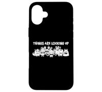 Things are Looking Up - Motif Monstre Mignon et Amusant pour Halloween Coque pour iPhone 16 Plus