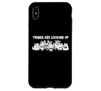 Things are Looking Up - Motif Monstre Mignon et Amusant pour Halloween Coque pour iPhone XS Max