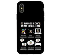 Things I DO in My Spare Time Building Blocks Master Builder Coque pour iPhone X/XS