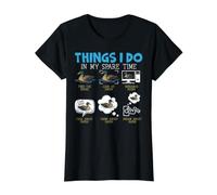 Things I Do in My Spare Time Canards Canards Amoureux T-Shirt Graphique avec Valeur