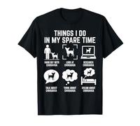 Things I Do in My Spare Time Chihuahua Lover Humour T-Shirt