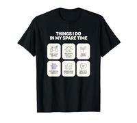 Things I Do in My Spare Time Cozy Gamer Jeu vidéo T-Shirt