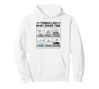 Things I Do in My Spare Time Cruising Funny Cruise Ship Sweat à Capuche