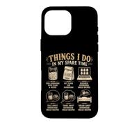 Things I Do in My Spare Time Cuiseur à Pain au levain Coque pour iPhone 16 Pro Max