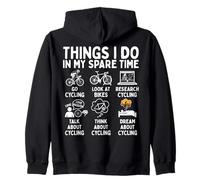 Things I Do in My Spare Time Cycling Lover Sweat à Capuche