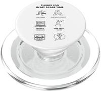 Things I Do in My Spare Time - Fan de Tennis PopSockets PopGrip pour MagSafe