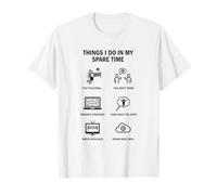 Things I Do in My Spare Time - Fan de Volleyball T-Shirt