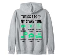 Things I Do in My Spare Time, Gaming Gamer Videogame Sweat à Capuche