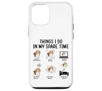Things I Do in My Spare Time Hang Out with Beagles Coque pour iPhone 12/12 Pro