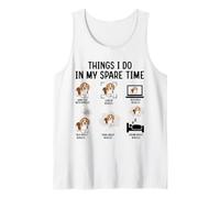 Things I Do in My Spare Time Hang Out with Beagles Débardeur