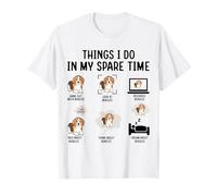 Things I Do in My Spare Time Hang Out with Beagles T-Shirt