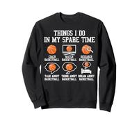 Things I Do in My Spare Time Hobby List Quote Sweatshirt