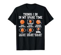 Things I Do in My Spare Time Hobby List Quote T-Shirt