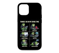Things I Do in My Spare Time IA Engineer Programmer Frog Coque pour iPhone 12/12 Pro