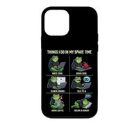 Things I Do in My Spare Time IA Engineer Programmer Frog Coque pour iPhone 12 Mini