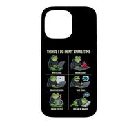 Things I Do in My Spare Time IA Engineer Programmer Frog Coque pour iPhone 14 Pro Max