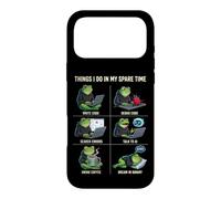 Things I Do in My Spare Time IA Engineer Programmer Frog Coque pour iPhone 17 Pro Max