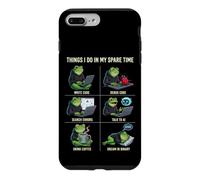 Things I Do in My Spare Time IA Engineer Programmer Frog Coque pour iPhone 7 Plus/8 Plus