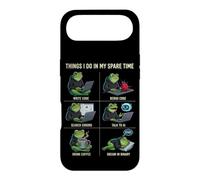 Things I Do in My Spare Time IA Engineer Programmer Frog Coque pour iPhone Air