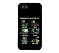 Things I Do in My Spare Time IA Engineer Programmer Frog Coque pour iPhone SE (2020) / 7/8