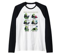 Things I Do in My Spare Time IA Engineer Programmer Frog Manche Raglan