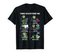 Things I Do in My Spare Time IA Engineer Programmer Frog T-Shirt