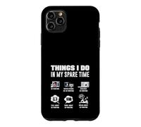 Things I Do in My Spare Time Impression 3D drôle Coque pour iPhone 11 Pro Max