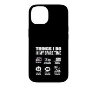 Things I Do in My Spare Time Impression 3D drôle Coque pour iPhone 14