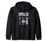 Things I Do in My Spare Time - Imprimante 3D Printing Geek 3D Sweat à Capuche