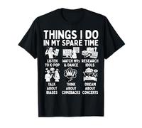 Things I Do in My Spare Time K-Pop Lover T-Shirt