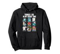 Things I Do in My Spare Time Nurse Scrubs Nursing Humour Sweat à Capuche