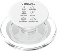 Things I Do in My Spare Time - Passionné de Golf PopSockets PopGrip pour MagSafe