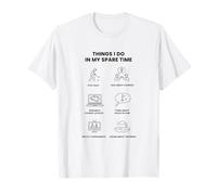 Things I Do in My Spare Time - Passionné de Golf T-Shirt