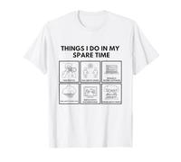 Things I Do in My Spare Time - Passionné de Photographie T-Shirt